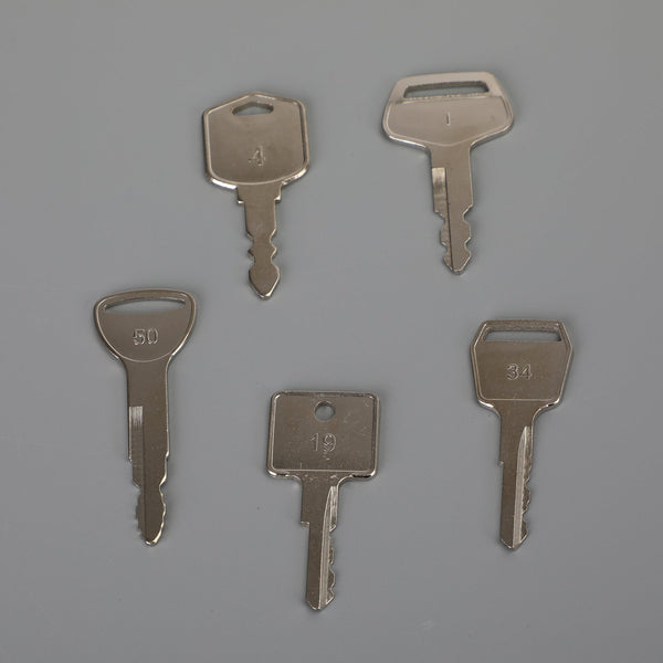 13 Pcs Forklift Heavy Equipment Construction Ignition Key Set