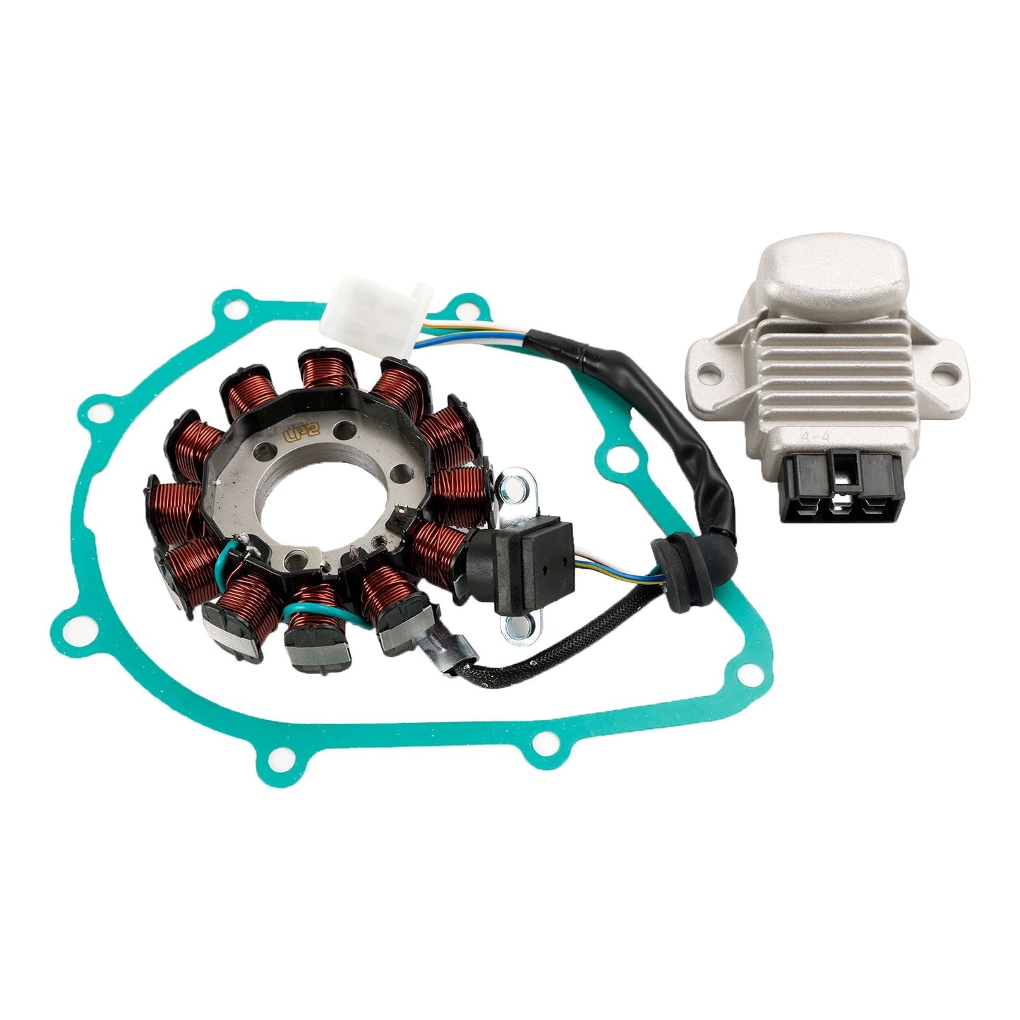 14-15 Honda Grom MSX 125 Generator Stator Regulator Rectifier & Gasket