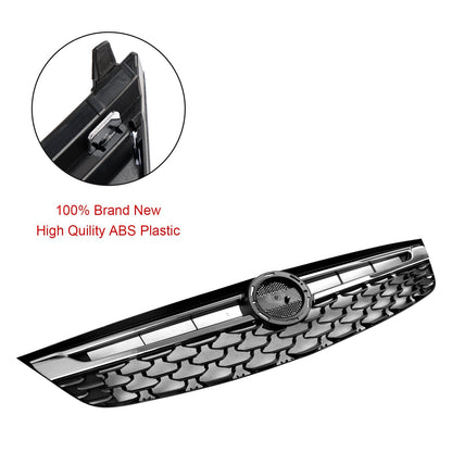 2015-2019 Vauxhall Astra K (Pre Facelift MK7) Black Chrome Front Bumper Grill Grille Generic