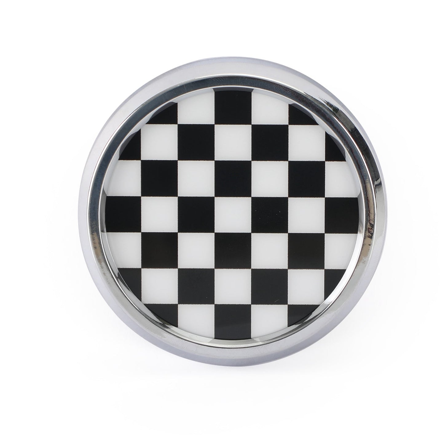 Emblème de calandre avant BMW MINI Cooper Damier noir et blanc