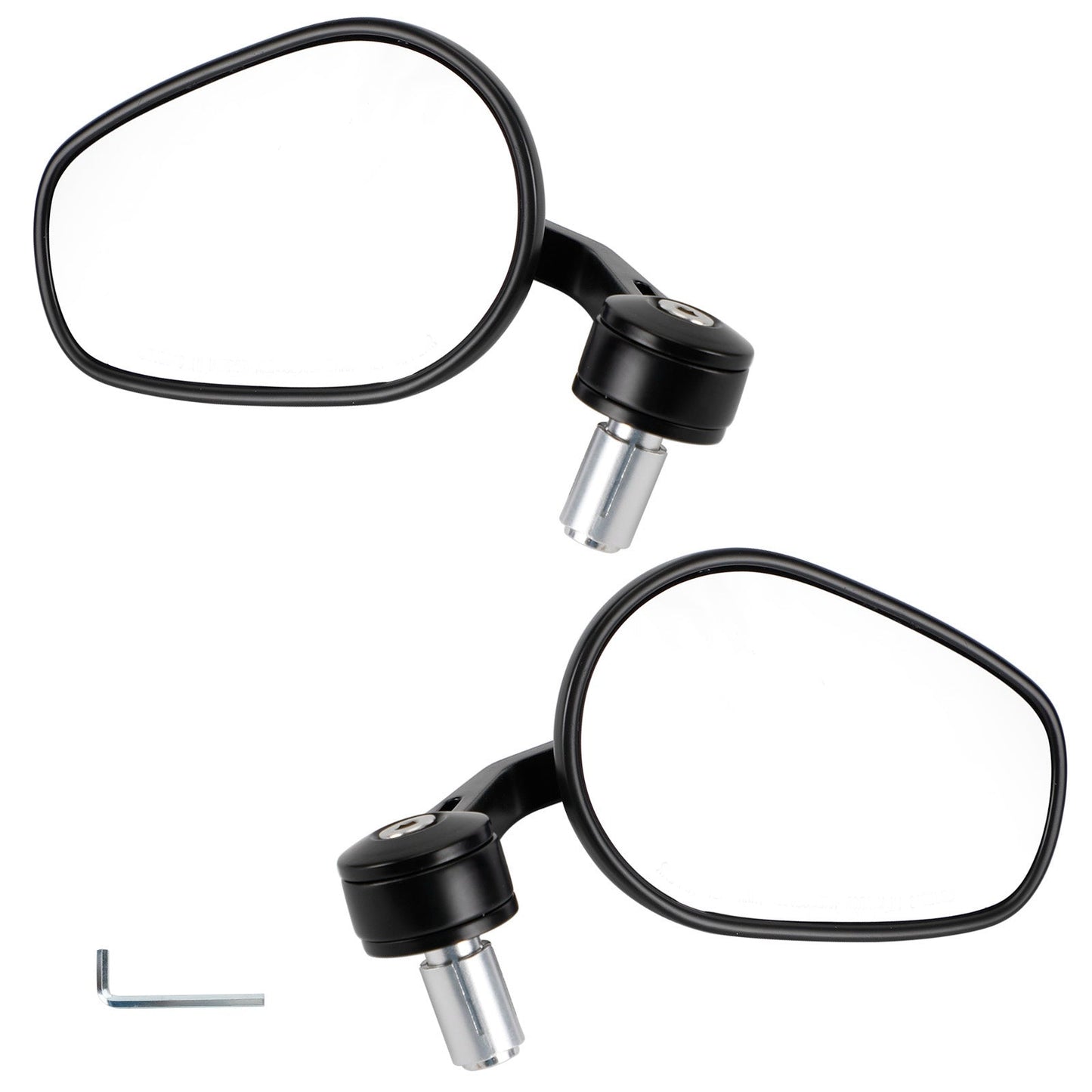 Par de espejos de manillar de aluminio CNC de 7/8" para Street Triple 675 765 Speed ​​Triple