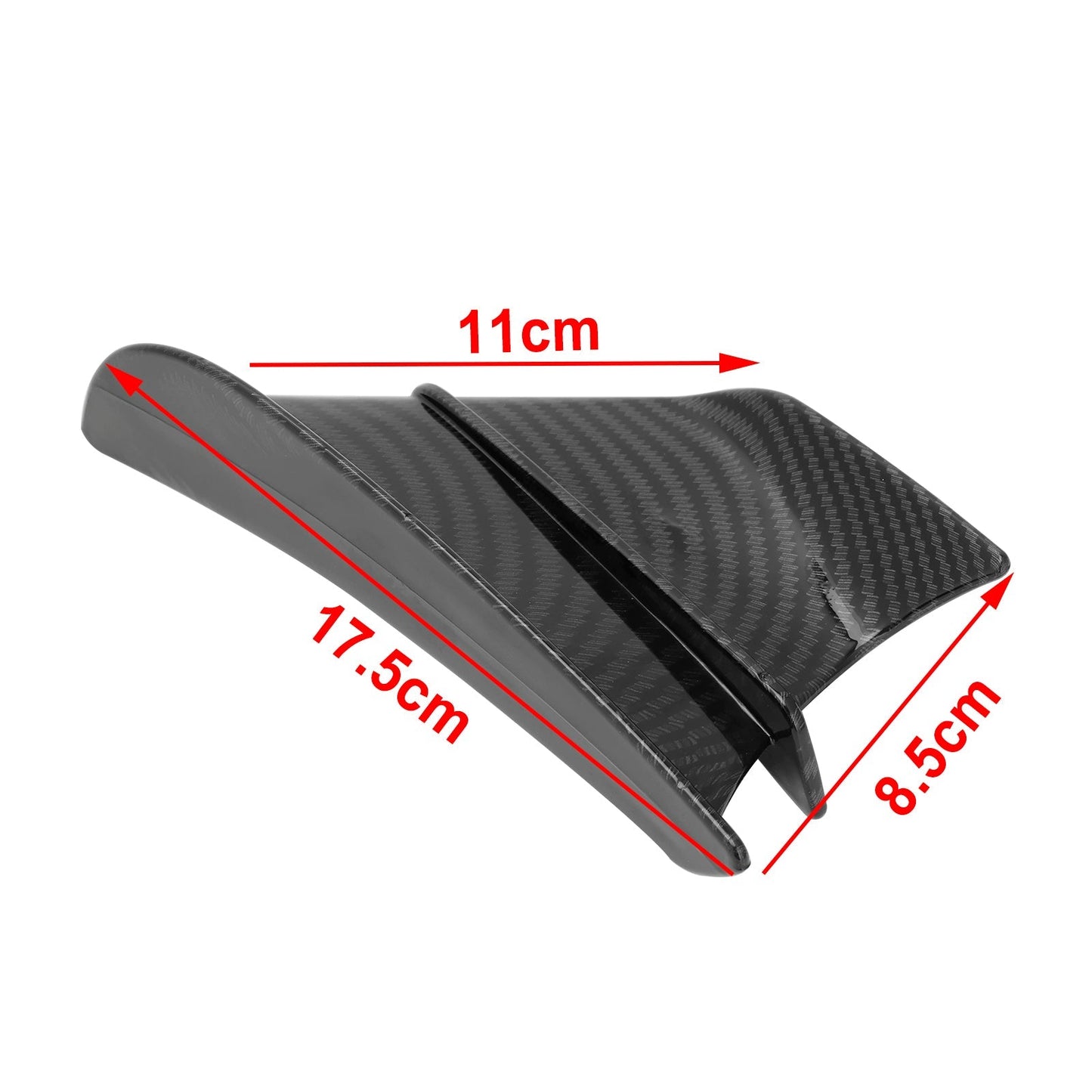 Kit aérodynamique d'aileron de vent d'aileron de moto universel