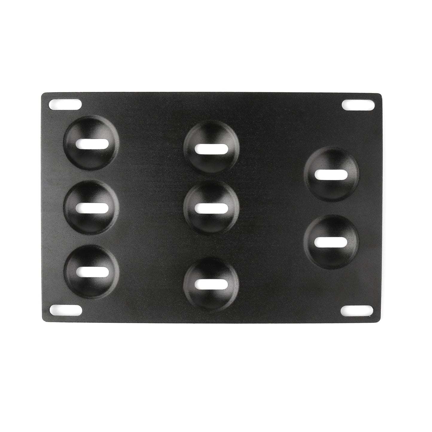 Support de fixation de plaque d'immatriculation pour crochet de remorquage de pare-chocs avant de VW Golf 6
