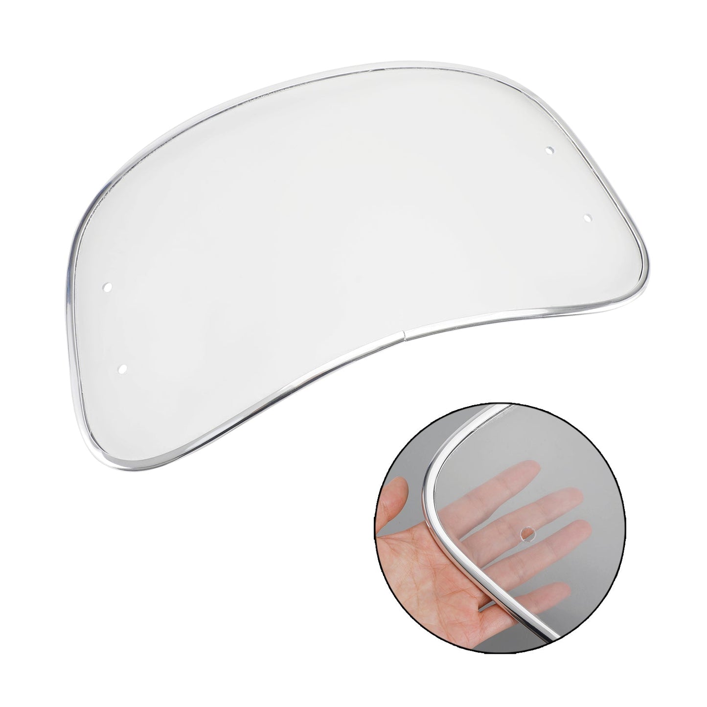 Pare-brise avant universel en ABS pour moto, compatible avec la plupart des motos