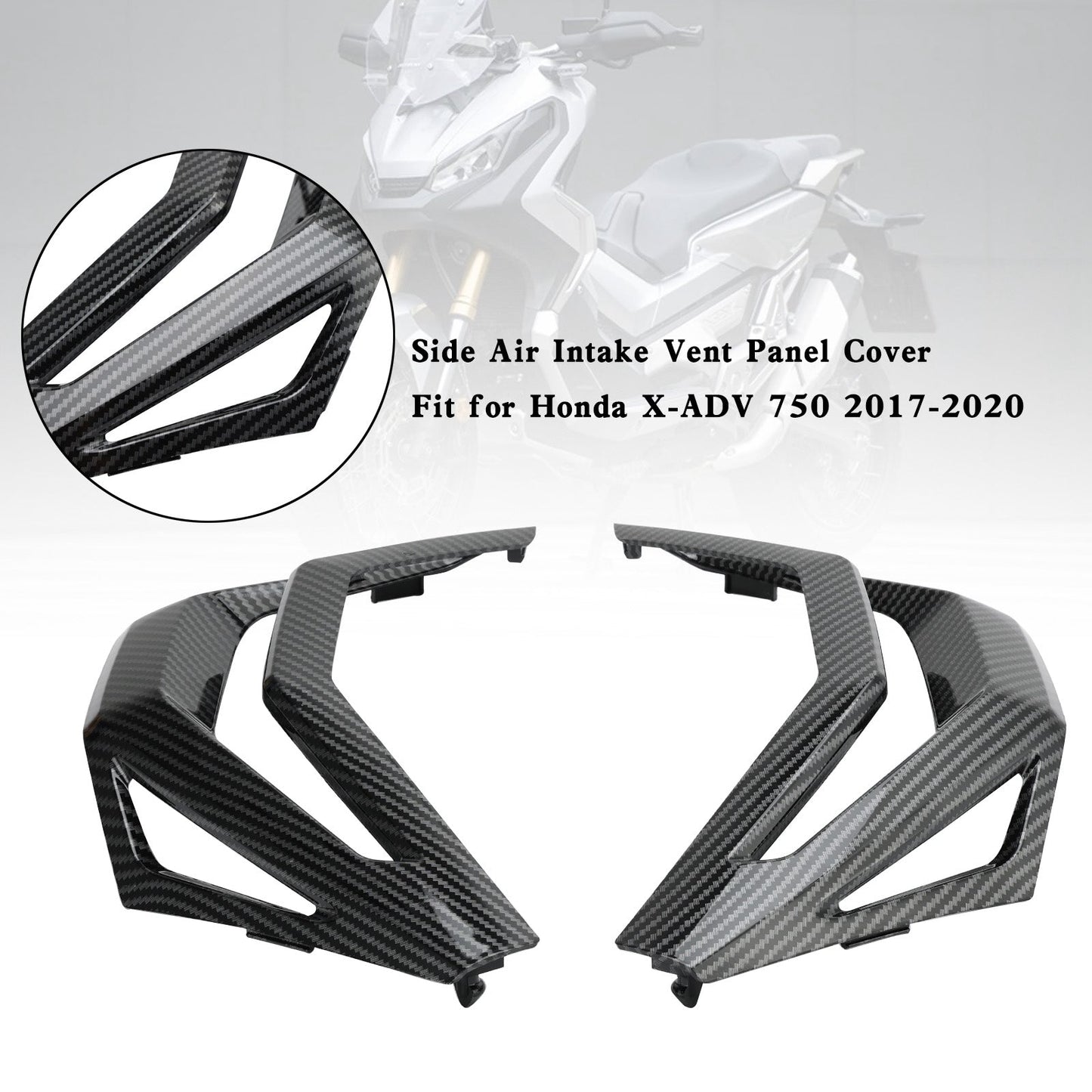 Capot de carénage de panneau d'admission d'air latéral pour Honda X-ADV 750 XADV 2017-2020