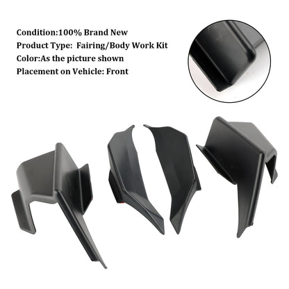 Fairing Side Wing Cover Fin Spoiler Trim For Honda ADV 160 2021-2023