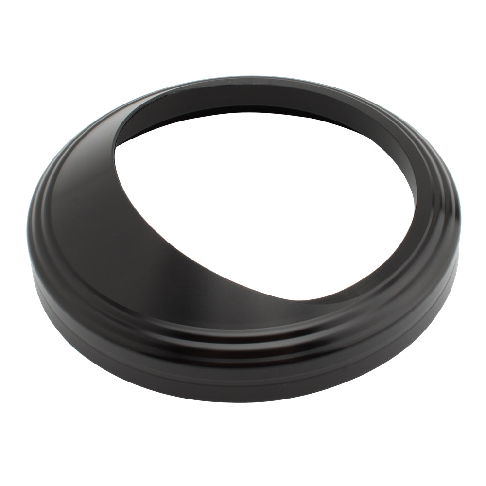 Carcasa exterior para velocímetro de 5 pulgadas para Glide Softail Fat Boy FXST, color plateado