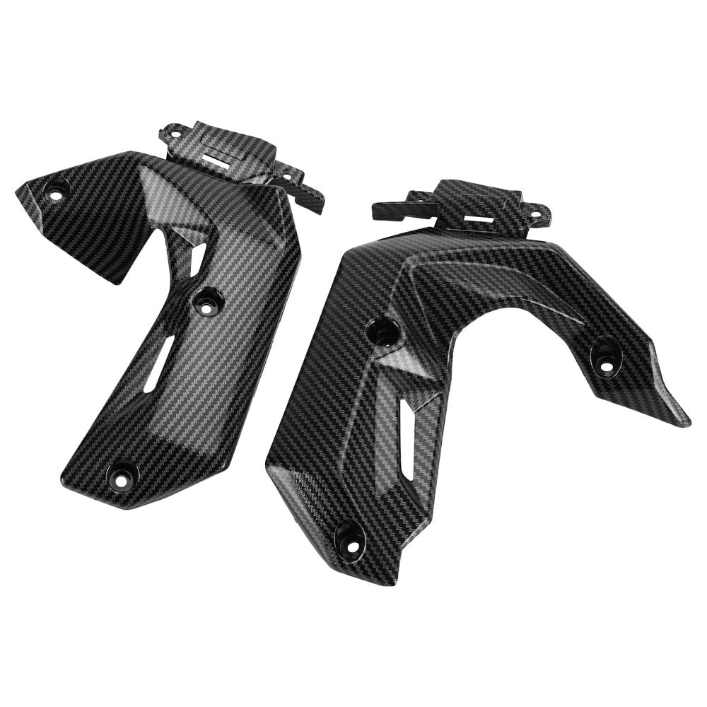 Panel de cubierta de radiador lateral de plástico ABS para Kawasaki Z650 2017-2019