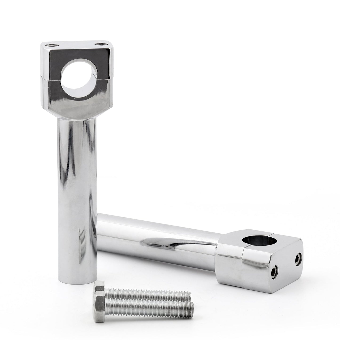 Elevador de manillar de motocicleta de 6" compatible con manillar de 1" cromado