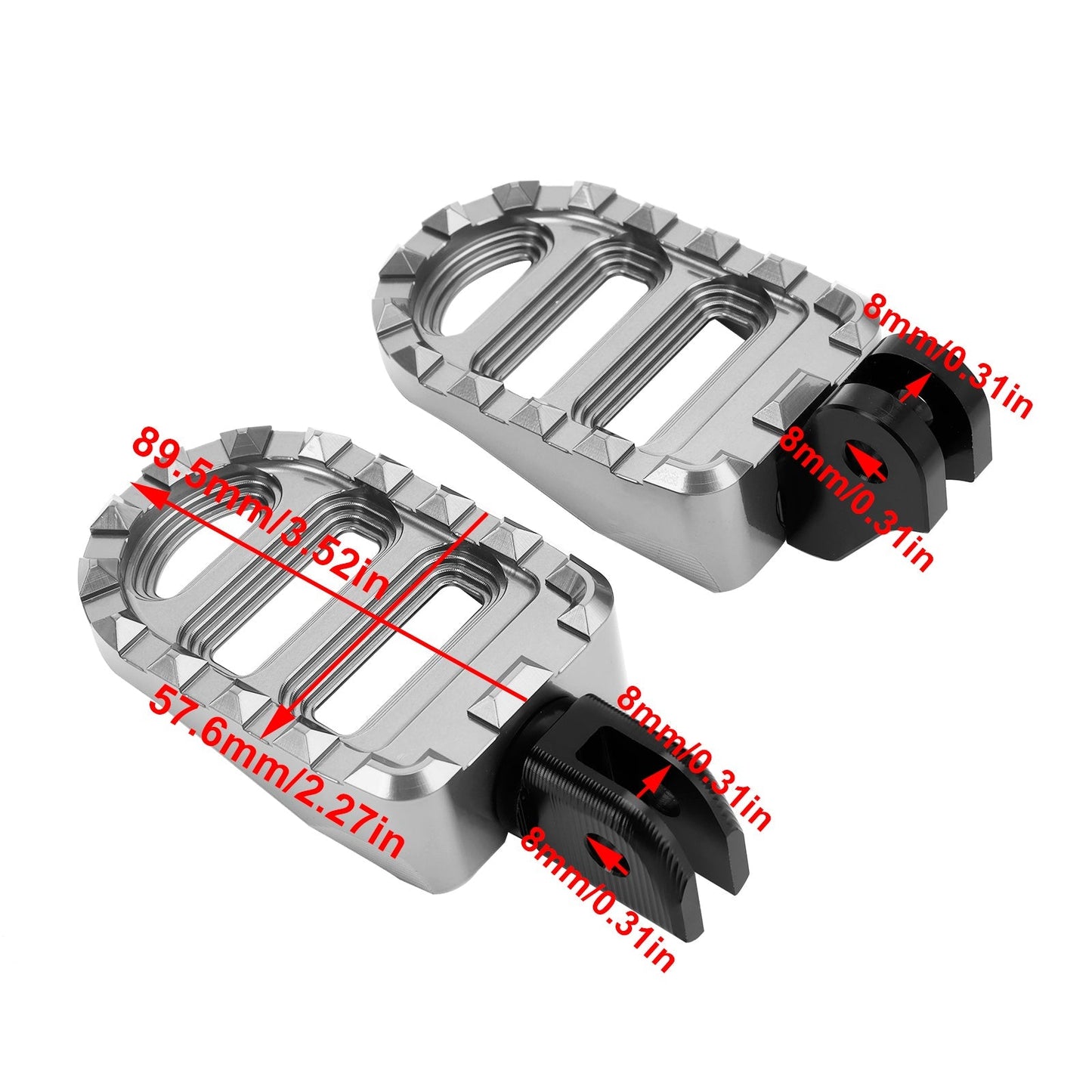 Reposapiés delanteros Bonneville Bobber 2017-2023 Rocket 3R 2020-2023