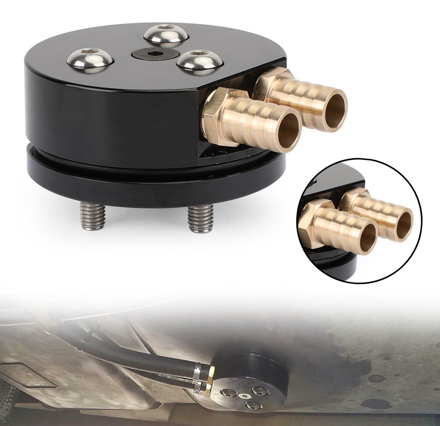 Carter de réservoir de carburant FASS Airdog Fuelab Pump APTOOLS-012 Compatible avec Cummins Powerstroke Duramax