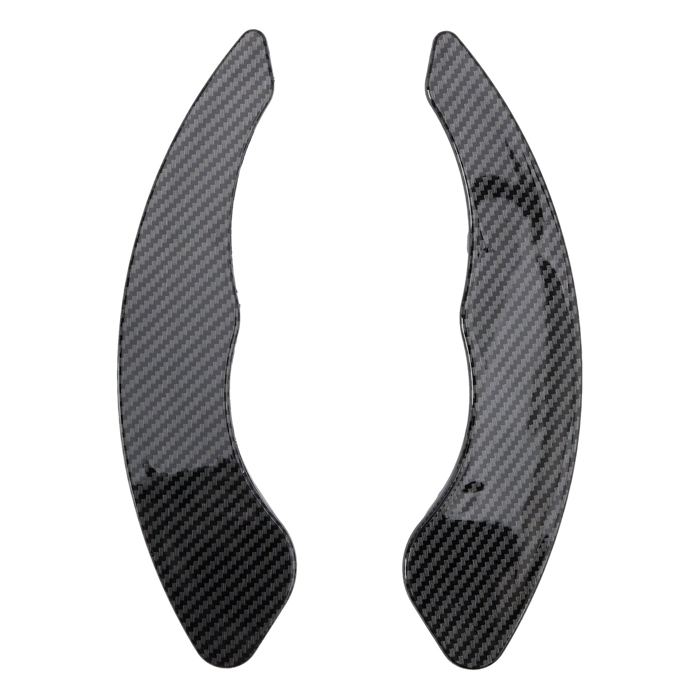 2015-2016 Volkswagen Sci rocco Carbon Look Steering Wheel Paddle Shifter Extension Covers