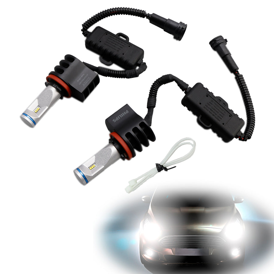 12834UNIX2 12V10W PHILIPS Car Light LED-FOG X-tremeUltinon LED H8/H11/H16