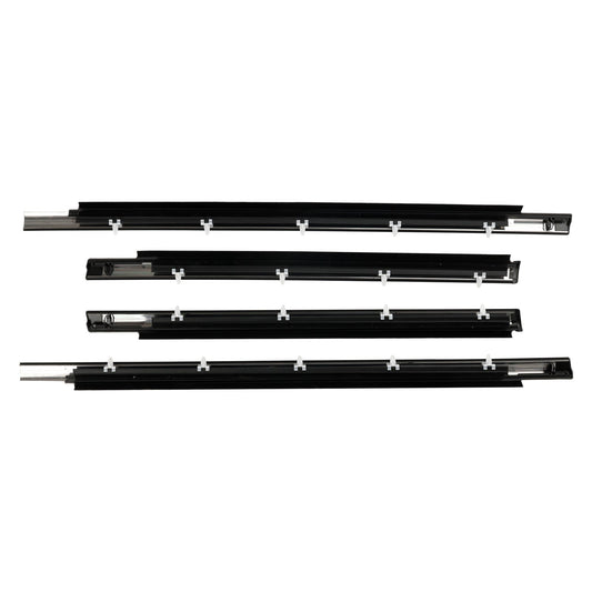 Joint d'étanchéité de ceinture de porte pour Toyota SEQUOIA 2001-2007, 4 pièces, 75710-0C010, 75720-0C010