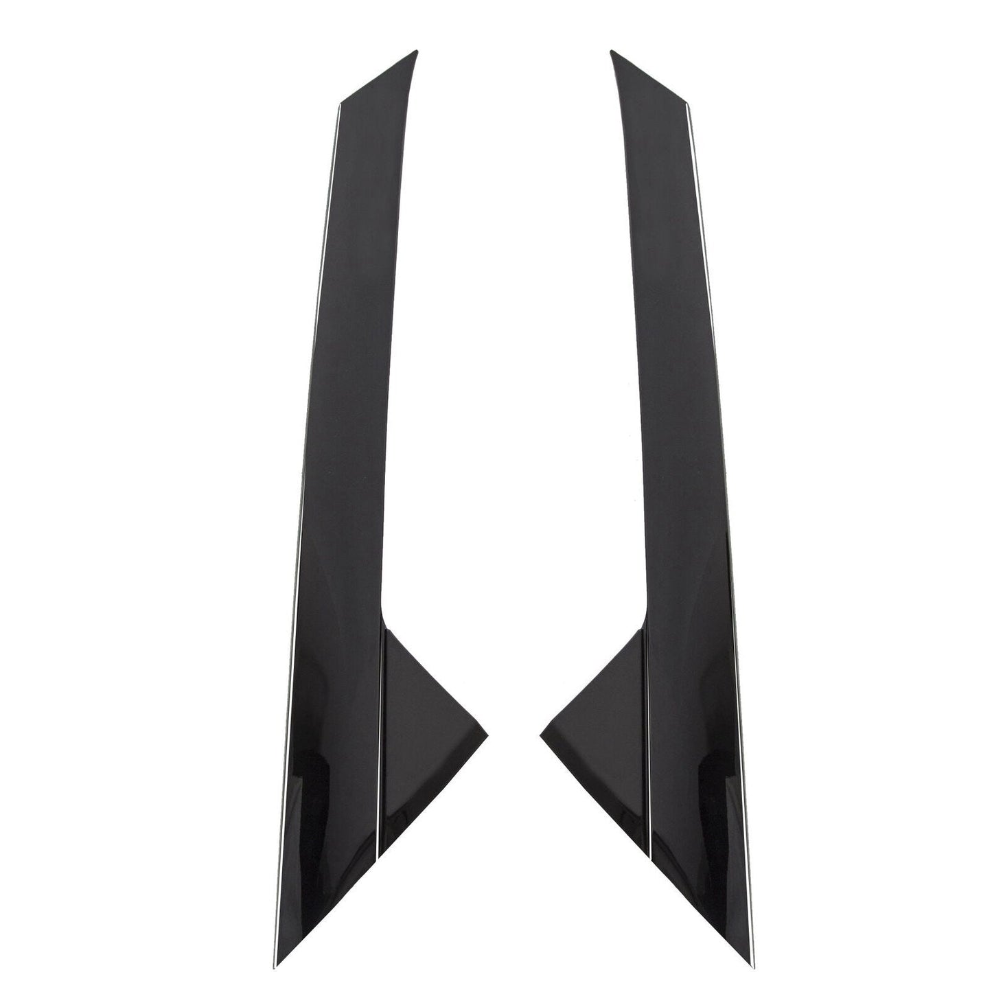 BB5Z-7803144-AA 2011-2019 Ford Explorer Left+Right Pair Side Windshield Outer Trim Molding