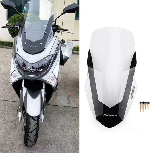 Déflecteur de pare-brise ABS transparent pour Yamaha NMAX155 NMAX 155 2016-2018