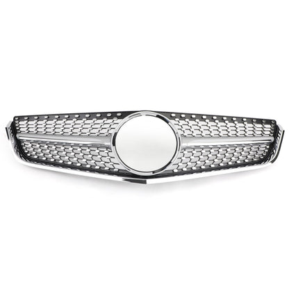 2009-2013 Mercedes Benz E-Class W207 C207 Coupe Convertible AMG Front Grill Chrome Replacement Grille
