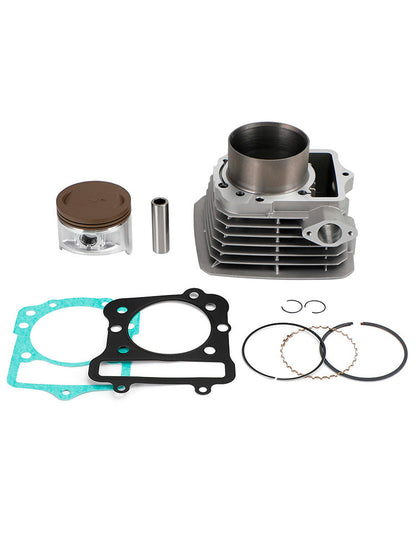 Engine Cylinder Barrel Piston Gasket Kit for Kawasaki Bayou 300 KLF300B 88-2004