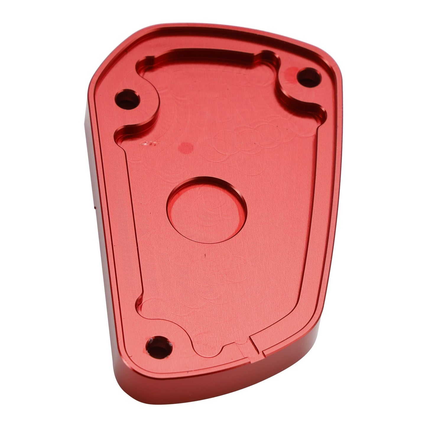Tapa de líquido de freno delantero de aluminio MOTO GUZZI V85 TT 850 19-24, color rojo