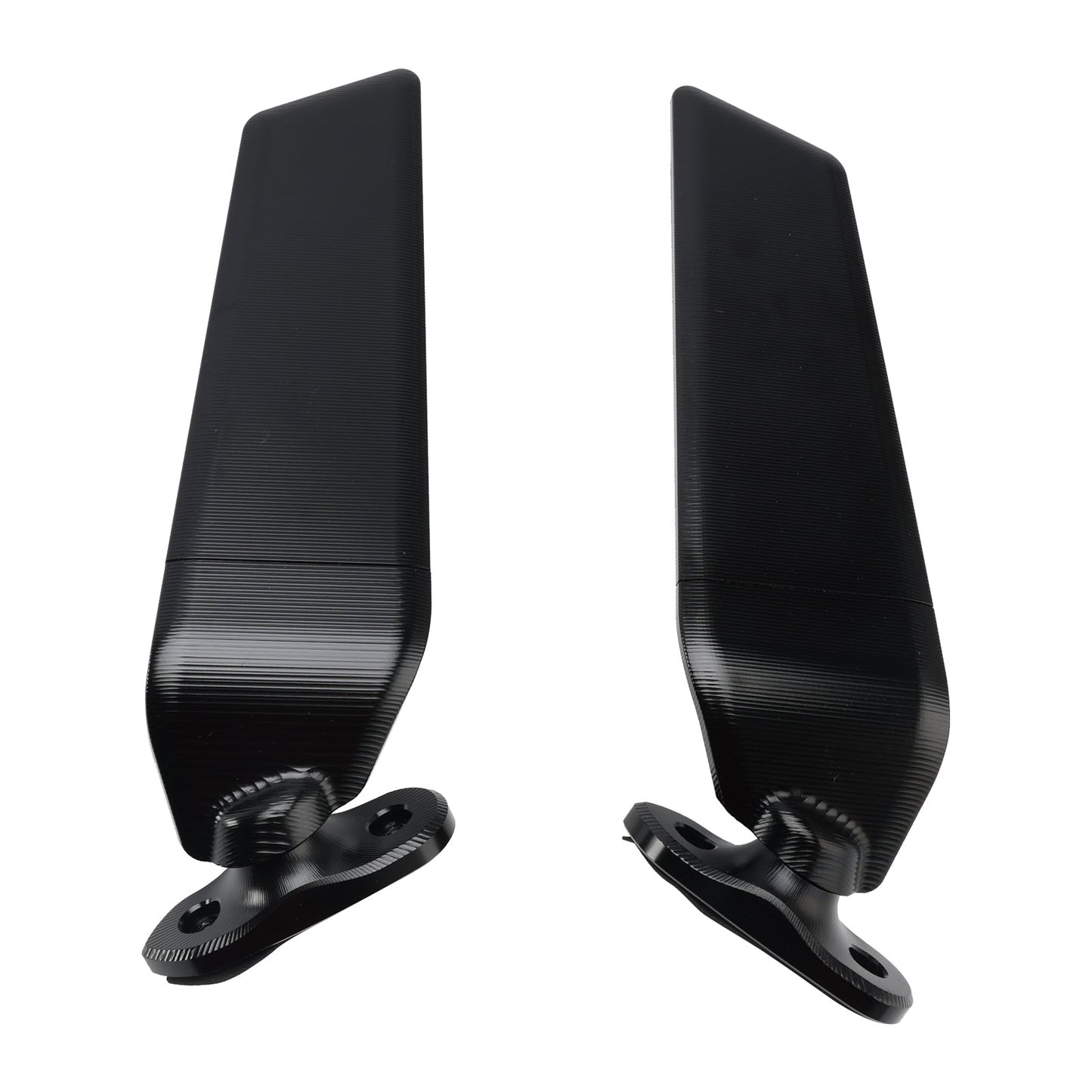 Espejos retrovisores tipo aleta de aluminio CNC para Yamaha YZF R3 / YZF R25 19-23