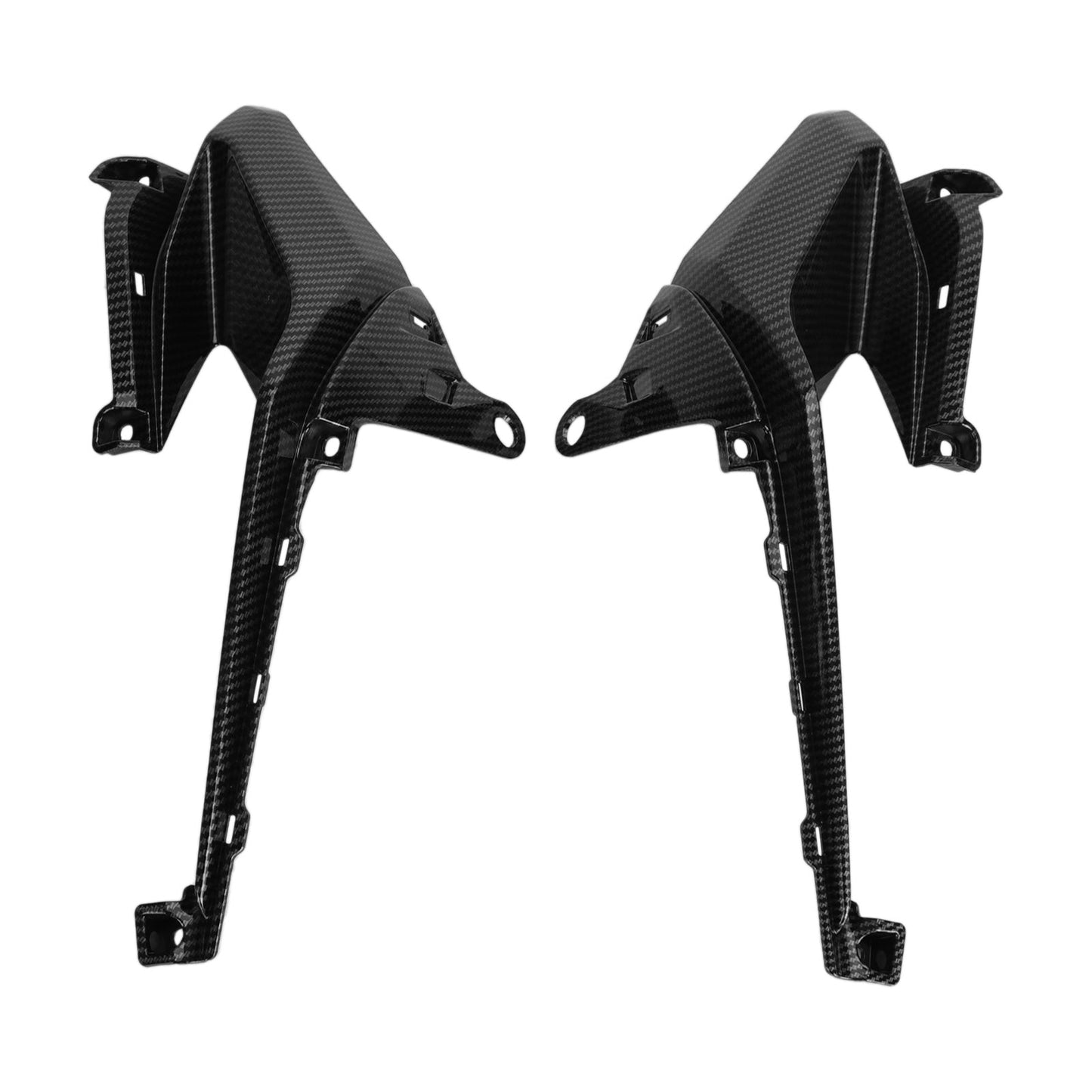 Paneles laterales de la cubierta de ventilación de entrada de aire compatibles con Honda CBR500R 2019-2021 Carbono