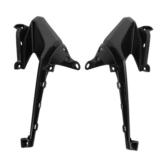 Paneles laterales de la cubierta de ventilación de entrada de aire compatibles con Honda CBR500R 2019-2021 Carbono