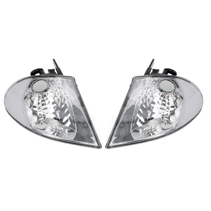 Front Indicator Turn Signal Corner Clear Lights For BMW 3 Series E46 99-01