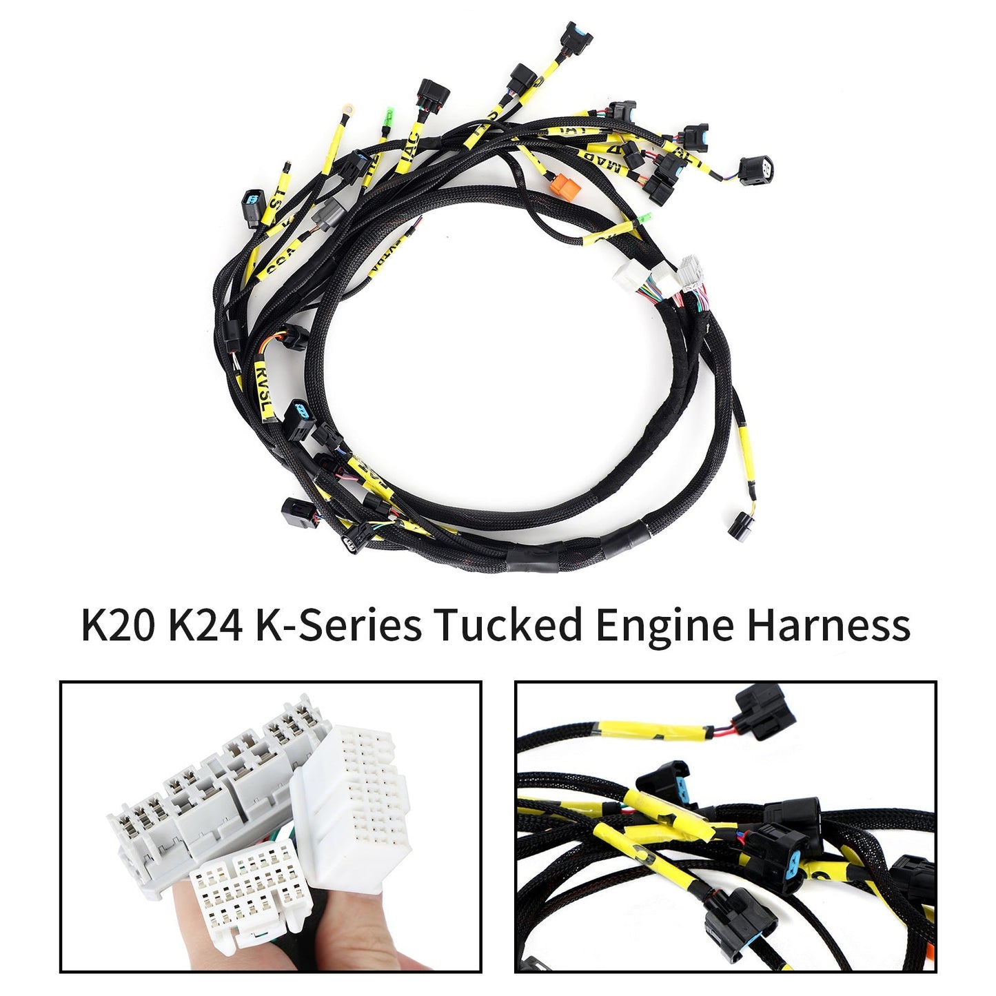 K20 K24 K-Series Tucked Engine Harness For For Honda Acura K-Swap Integra CRX