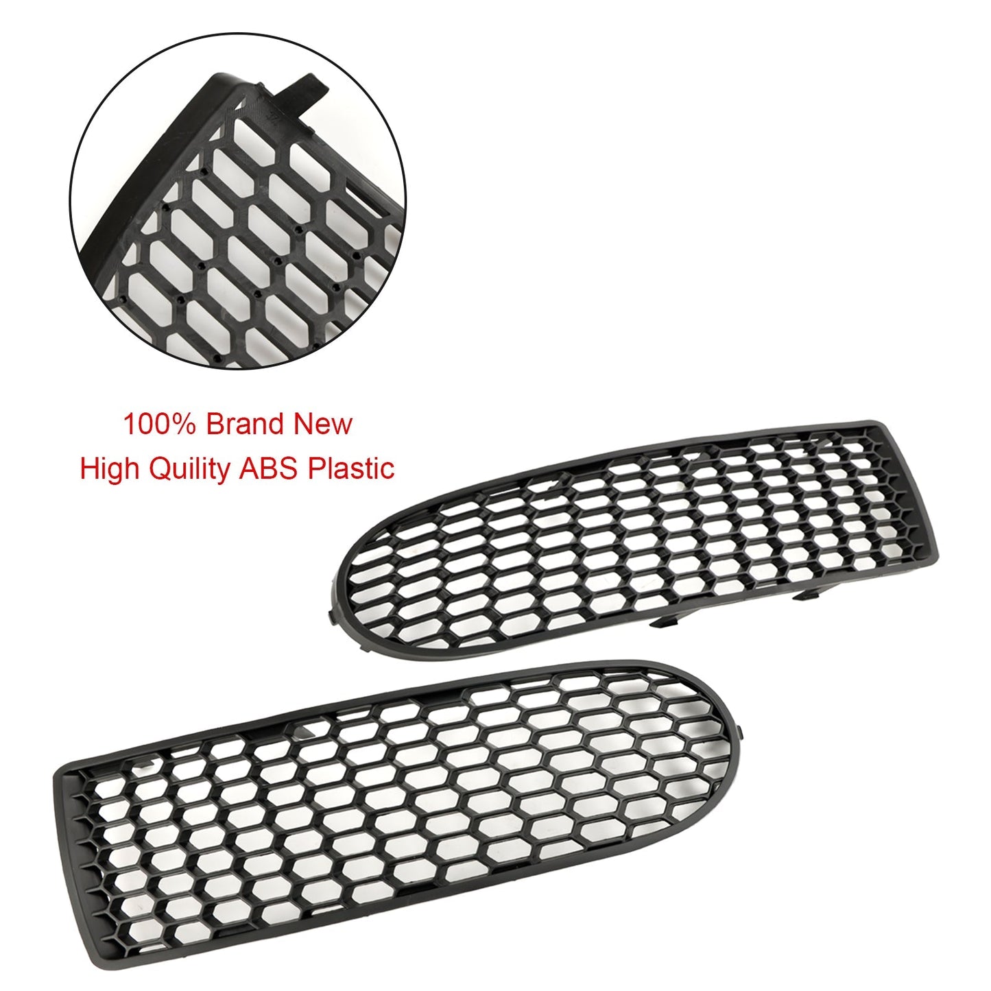 Volkswagen 2006-2010 Beetle & Beetle Convertible 1C0-807-683-H-01C 1C0807683A Front Bumper Fog Light Grill