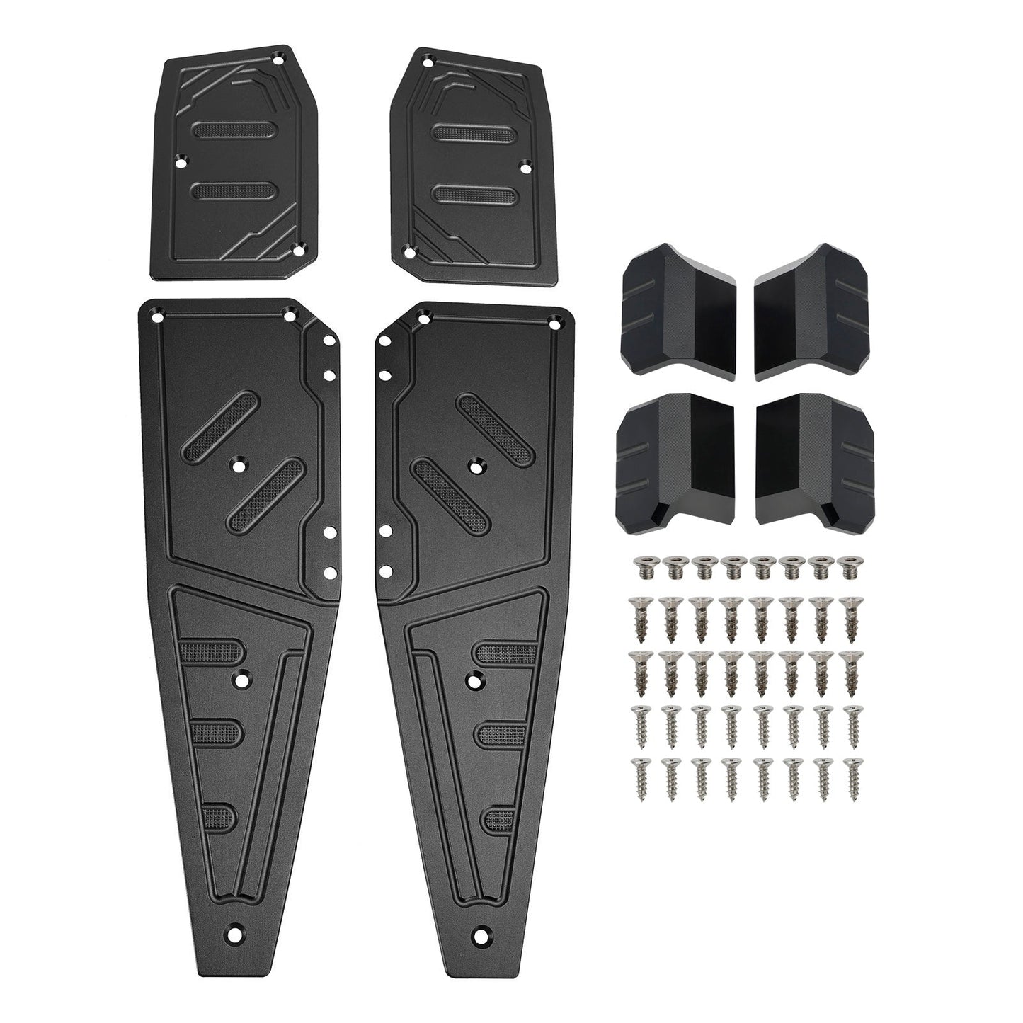 22-23 Aprilia SR GT200 SR GT125 Reposapiés Negro Almohadilla Reposapiés Placa Pedal