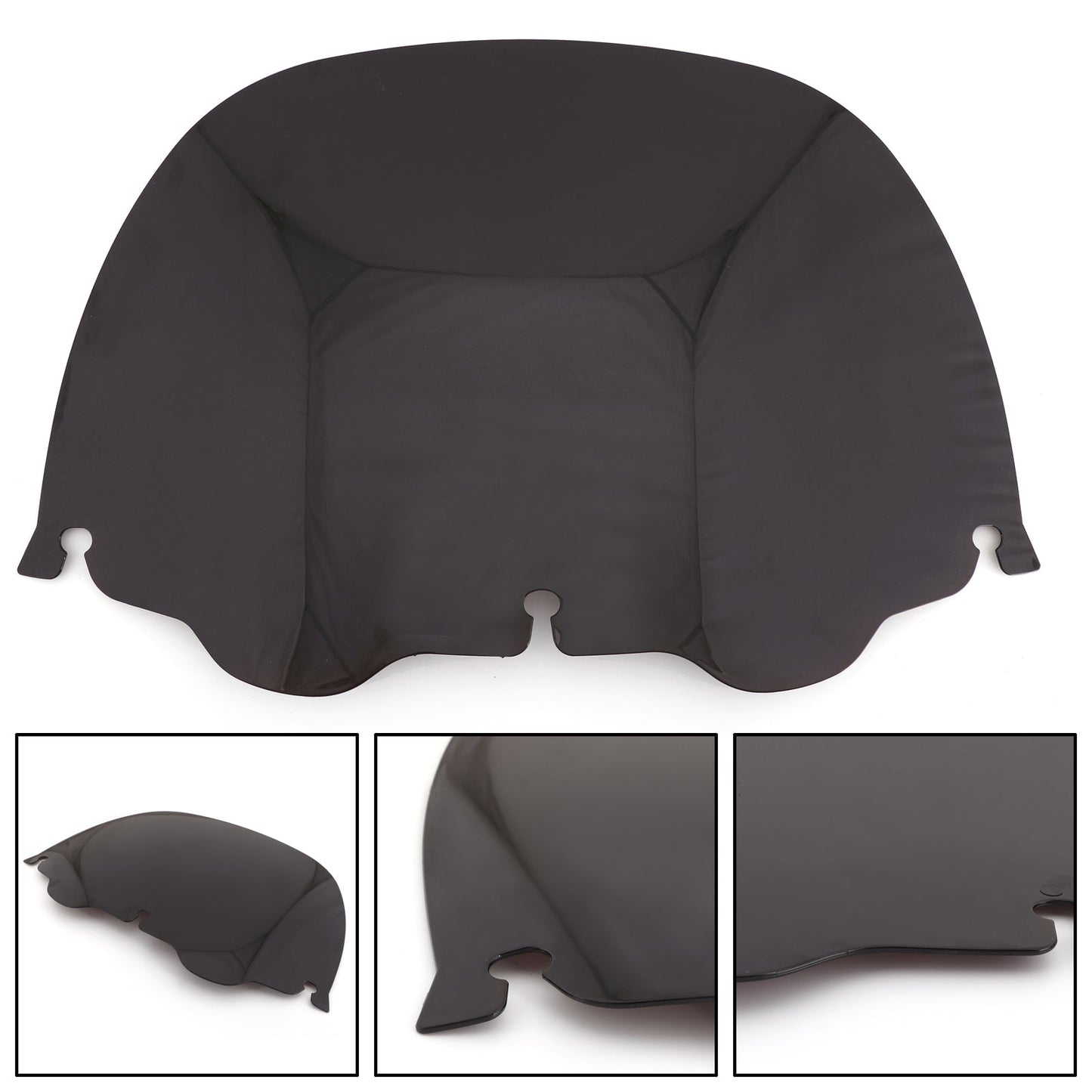 13" Windshield For Harley Touring Street Glide Ultra Classic Trike 1996-2013 New