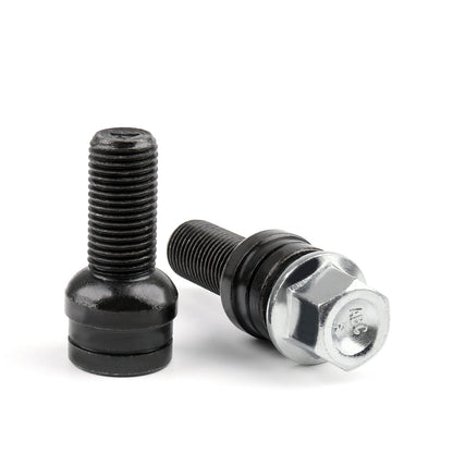 Beetle 8D0601139F 006 Steel Wheel Bolt & Lock Lug Nut Set With Key