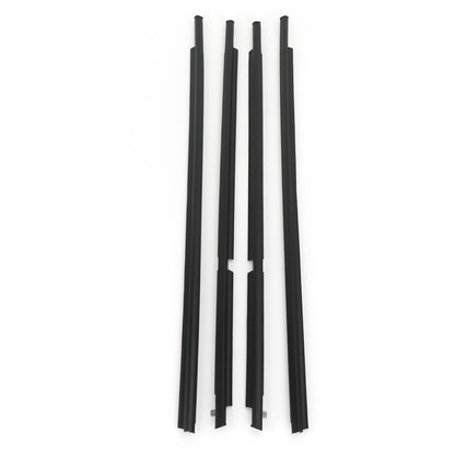03-09 4Runner Toyota Car Outside Window Weatherstrip Seal Belt Moulding 68161-35060 68163-35030