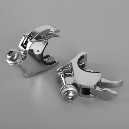 Windshield Fork Clamp Bracket Holder for Dyna Street Bob Wide Glide 2006+