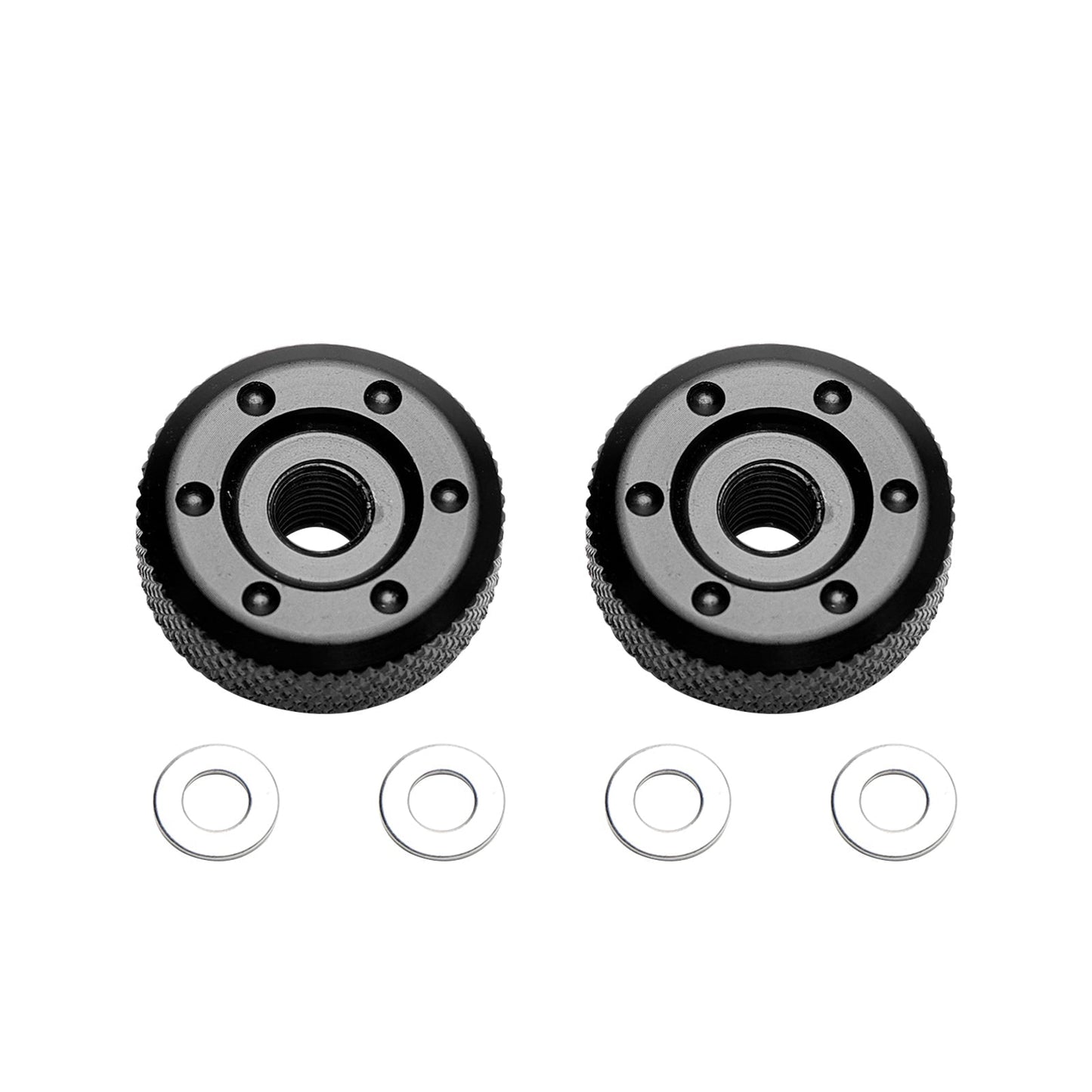 Tuercas de ajuste de cadena de aluminio para Honda Cross Cub 50 Super Cub C50 C110 C125 17-23