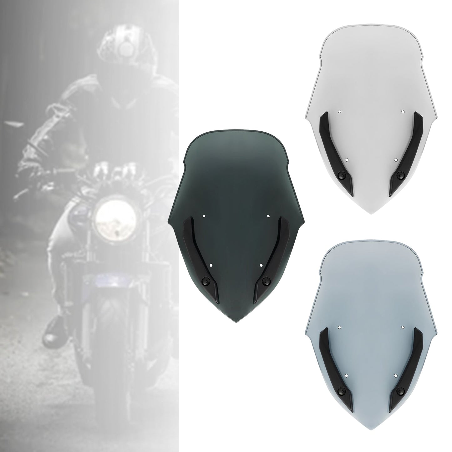 Pare-brise ABS pour moto Yamaha NMAX 155 2021-2023