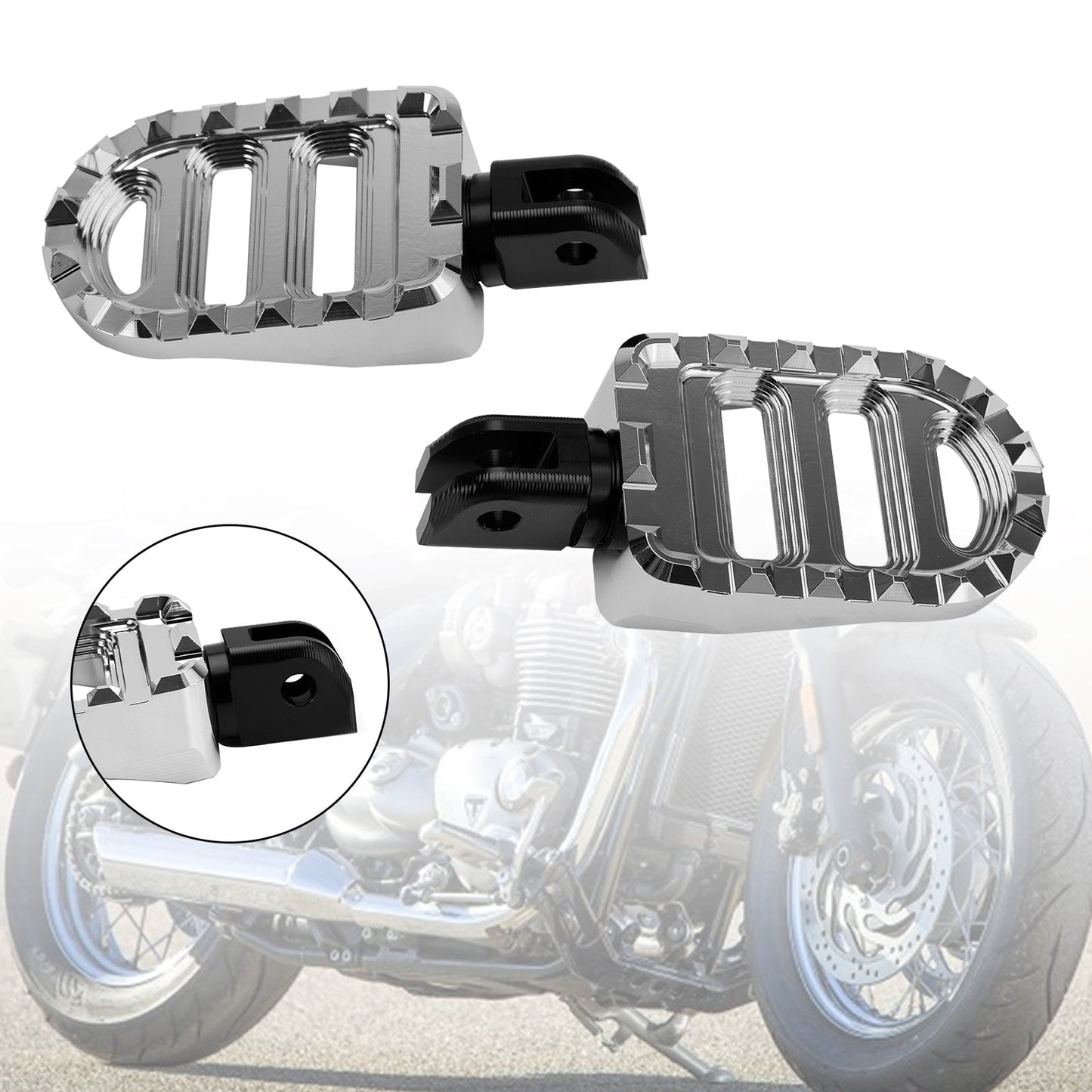 Reposapiés delanteros Speedmaster 2018-2023 Rocket 3GT 2020-2023 Estriberas