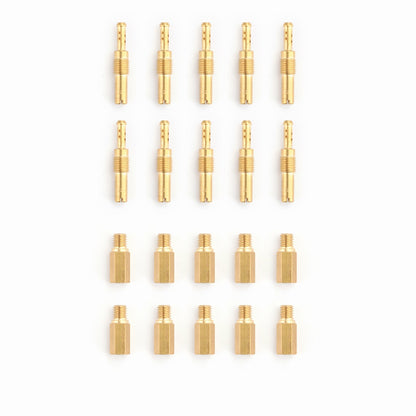 PWK 20Pcs Carburetor Main Jet kit & Slow Pilot Jet Tool Fit For Keihin PWK K32 K35 K38 K40 K42 K45 K48 K50 K52 99101-357