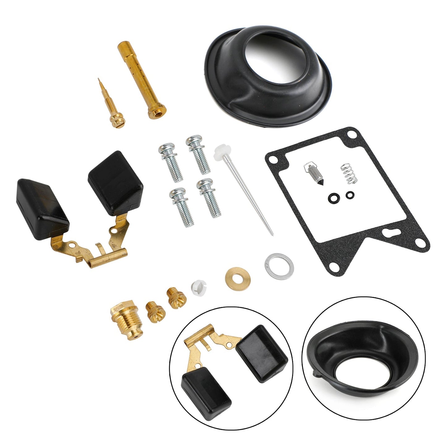 Kit de reparación y reconstrucción de carburador para Yamaha Virago 750 XV750 1981-1983