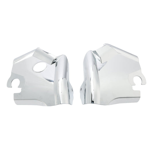 97-03 Yamaha XVS400 XVS650 Drag Star V-Star 650 Cubierta del cuello del marco de la horquilla cromada