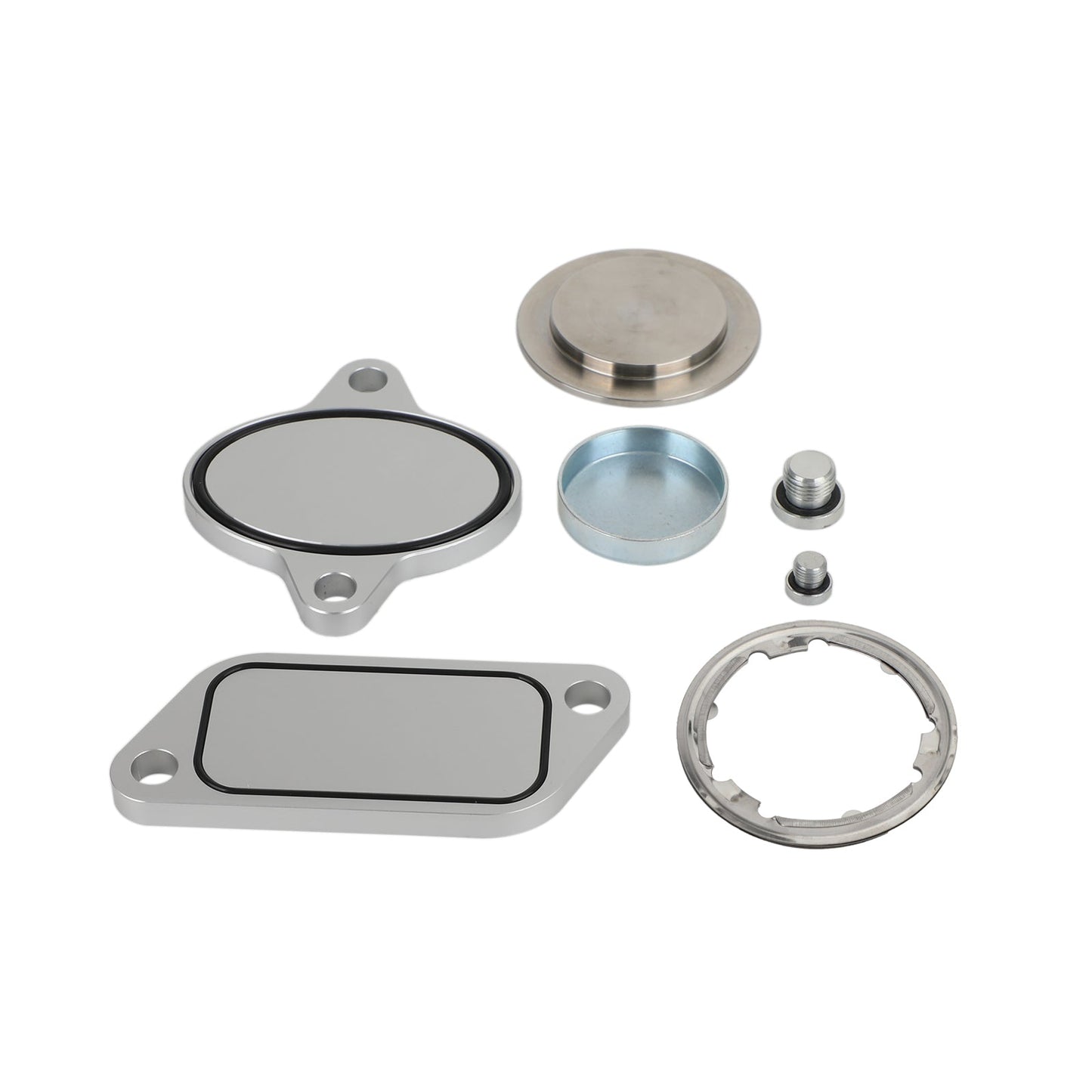 07-10 ISX CM871 EGR Plug Kit Stage 2 Plates and Plugs Aluminum