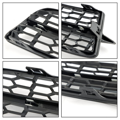 BMW 2011-2015 1-Series F20 F21 M 2PCS Front Bumper Fog Light Cover Bezel Grill Grille
