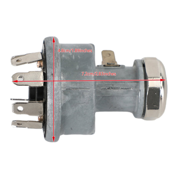 RE45963 Interruptor de encendido con 2 llaves para John Deere 5200, 5300, 5400, 5500, 5210 y 5310