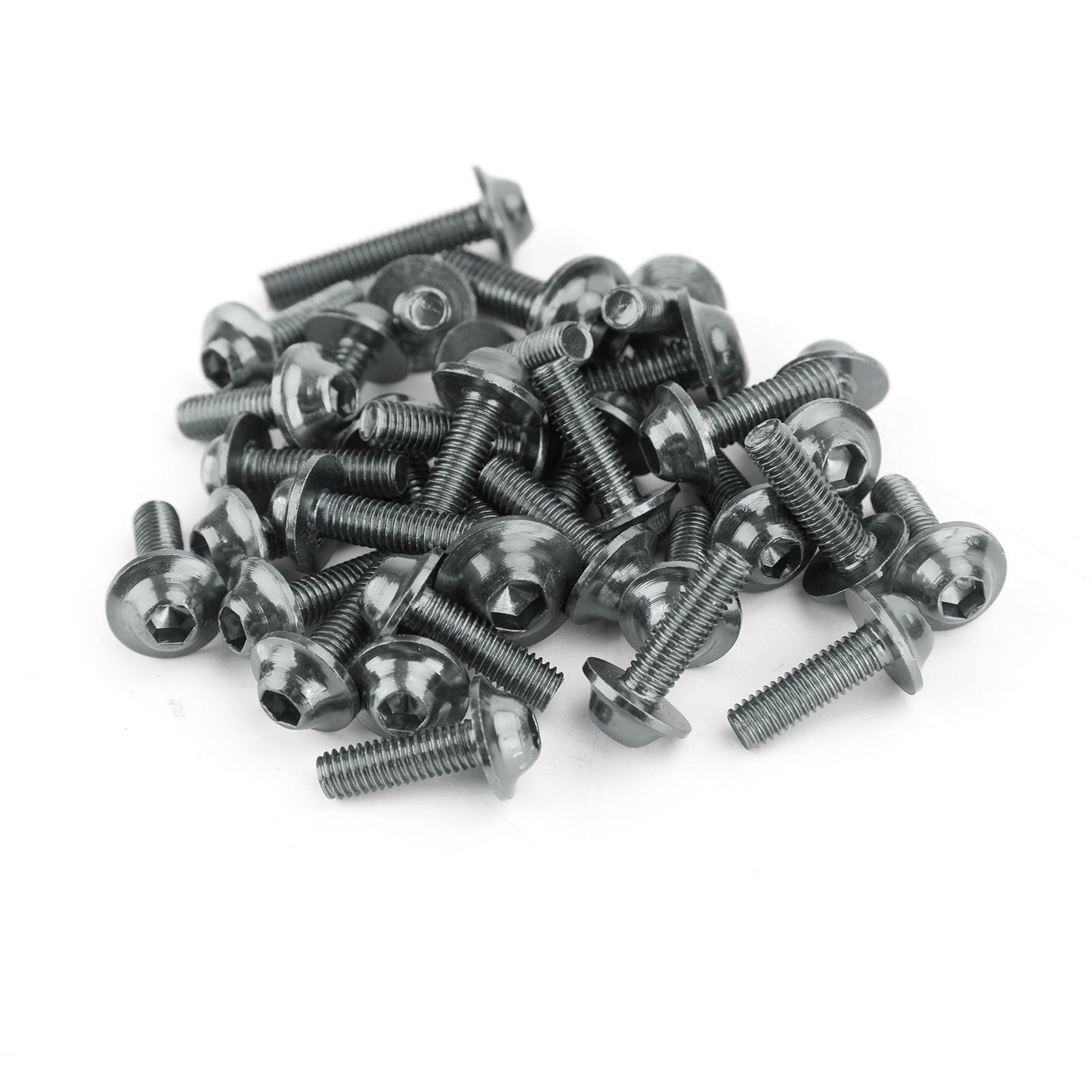 Kit de 158 boulons de carénage de pare-brise de moto sportive, clips de fixation, vis en titane