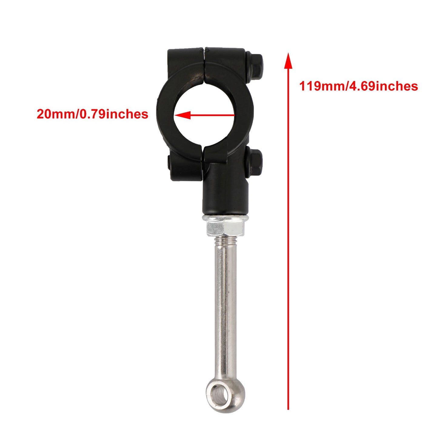 Kit d'extension de béquille universelle pour moto, 20-23 mm, outil de support pour scooter