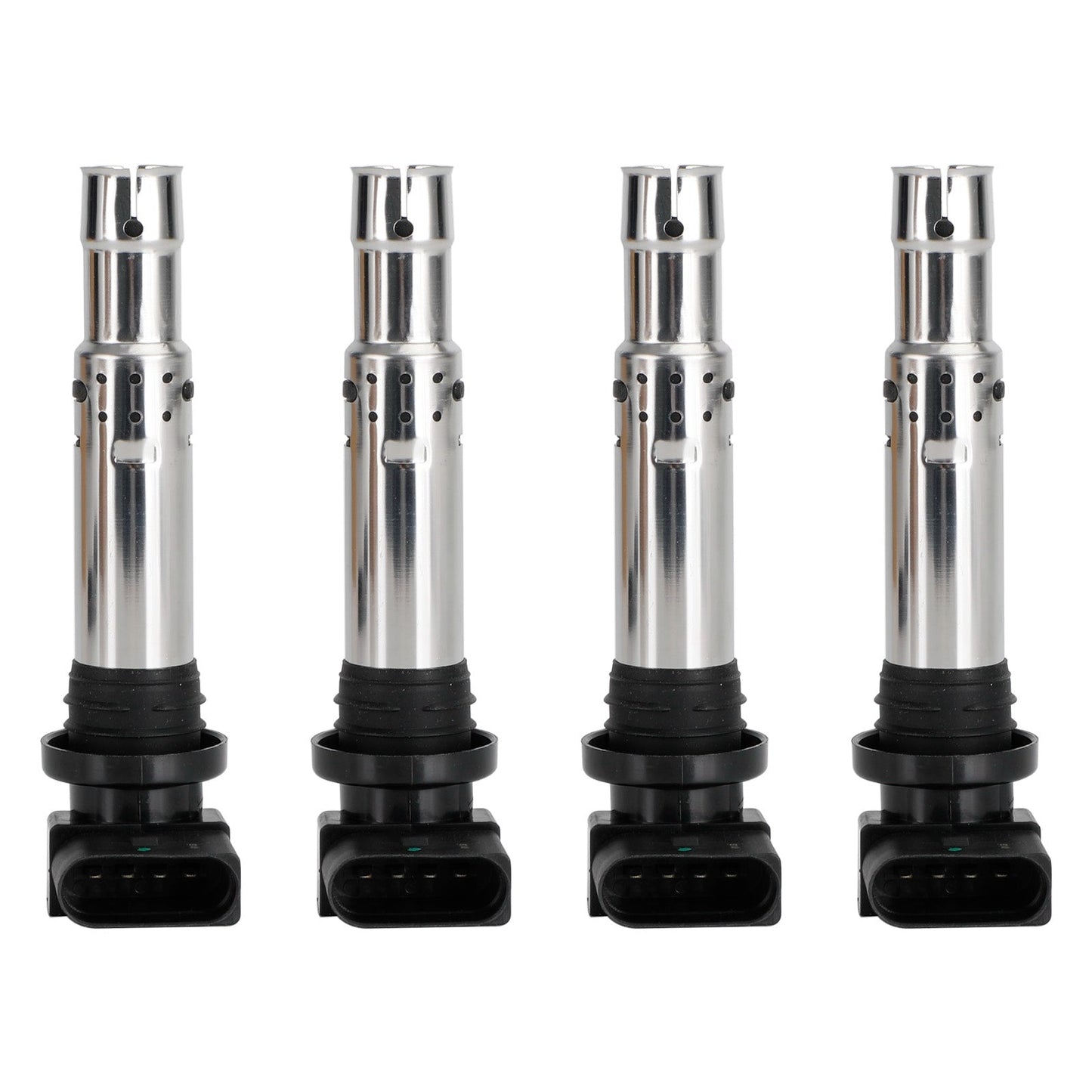 Lot de 4 bobines d'allumage 036905715F 036905100 pour VW Golf 1.4 TSI, VW Polo, Jetta 1.6 FSI, Tiguan, Beetle