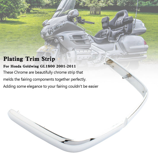 Moulures de coffre chromées pour Honda Goldwing GL1800 2001-2011