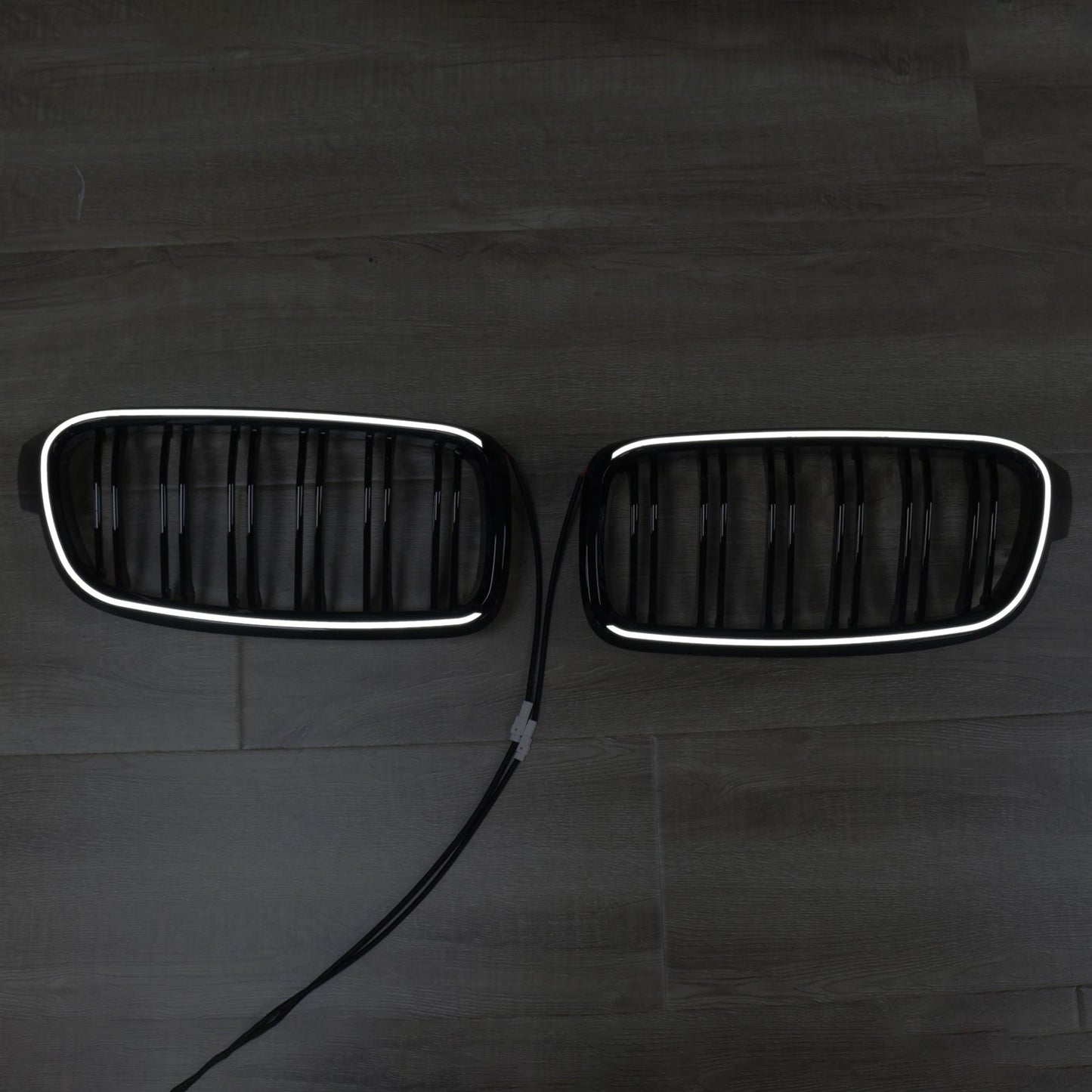 2012-2019 Double Slat Front Kidney Grille Grill Fit BMW 3 Series F30 F31 F35