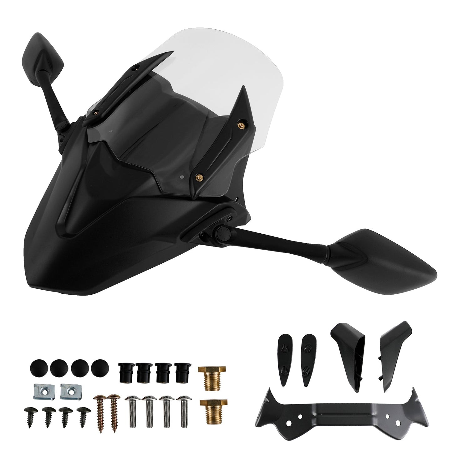 Pare-brise de moto ABS adapté pour Yamaha NMAX155 N-MAX 155 2021-2022