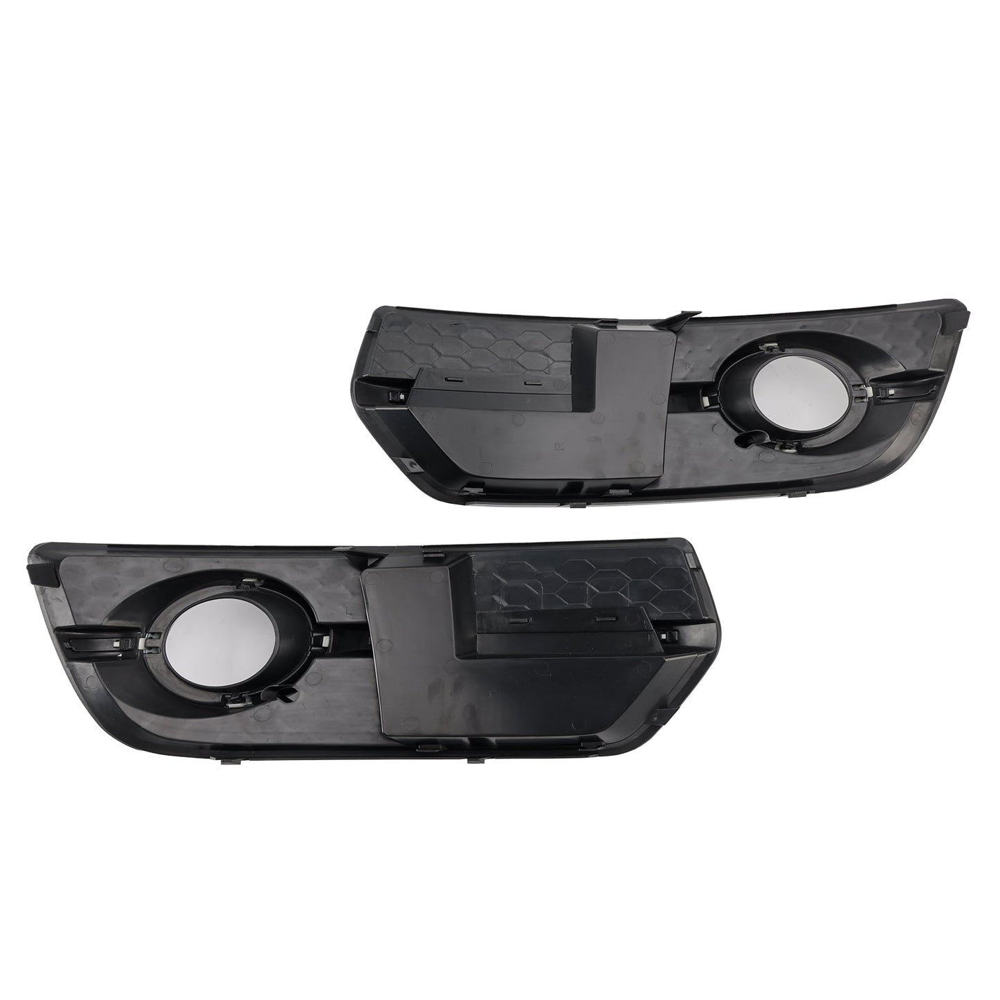2009-2012 2PCS Front Bumper Grill Fog Light Lamp Covers Fit Audi Q5
